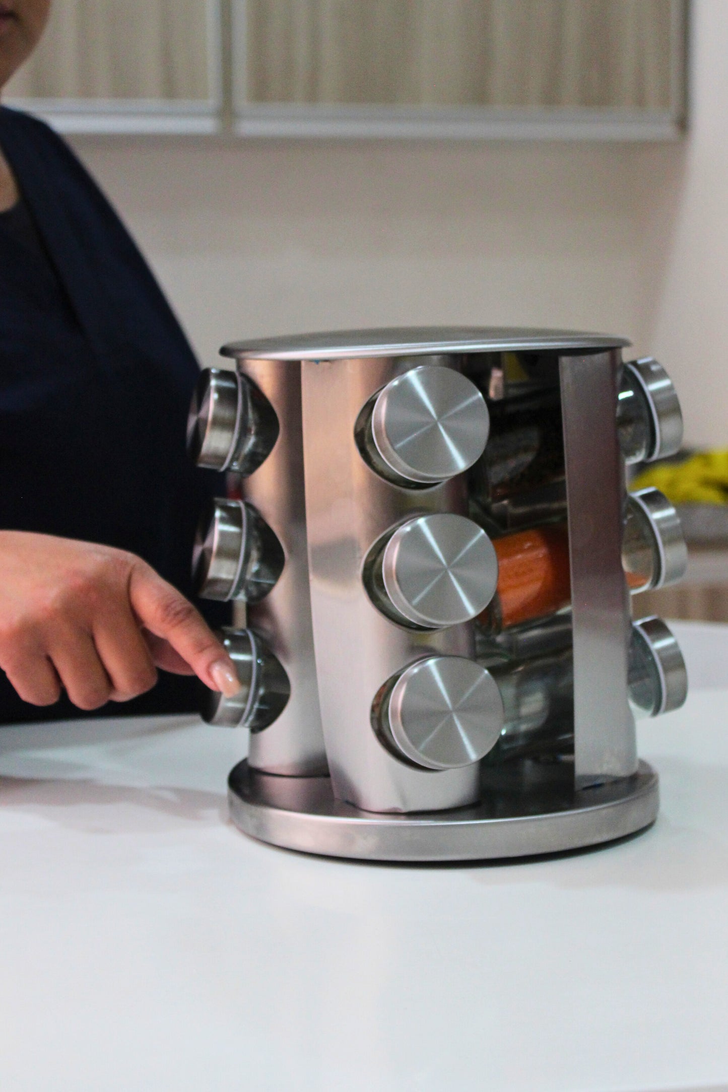 Tarro organizador de condimentos